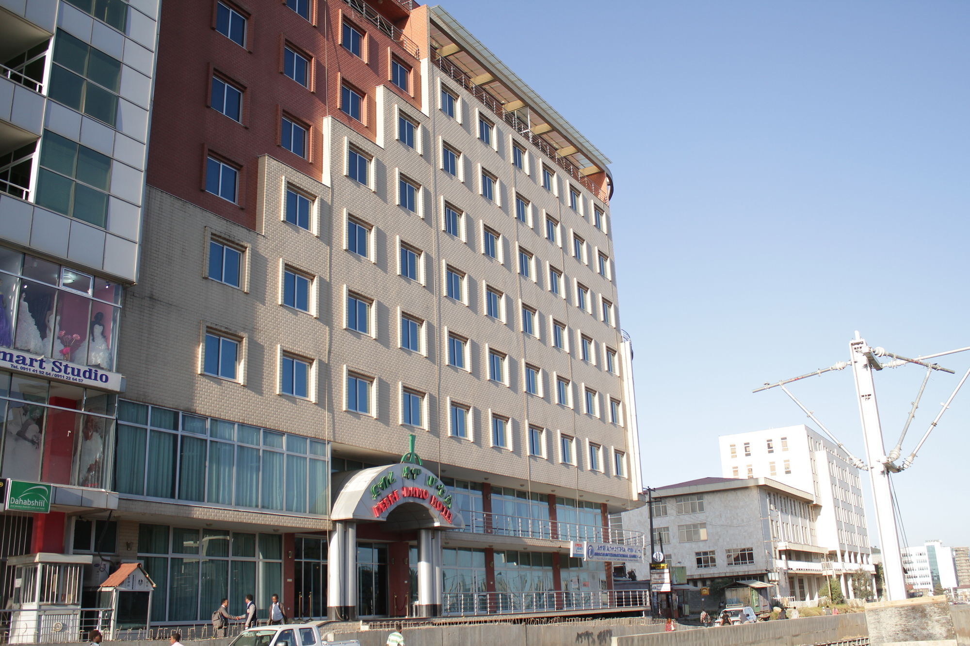 Debredamo Hotel Addis Ababa Exterior photo